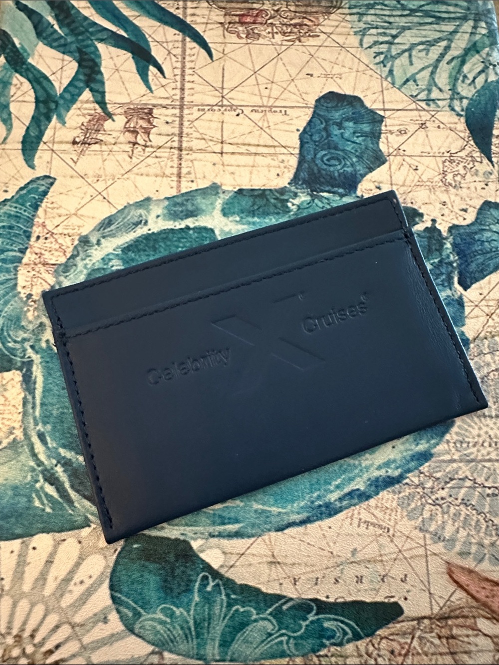 Celebrity Cruises Navy Card Holder/ Wallet
